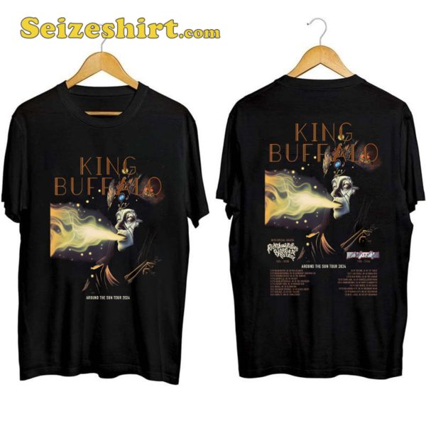 King Buffalo Around The Sun Tour Shirt