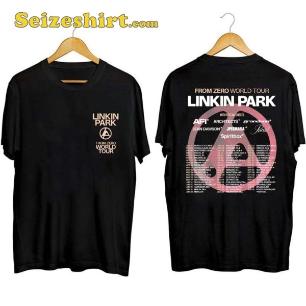 Linkin Park From Zero World Tour Shirt