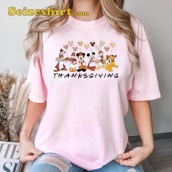 Mickey And Friends Thanksgiving Shirt