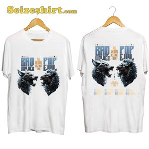 Pop Evil And Bad Wolves Tour Shirt