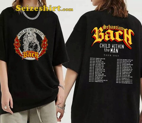 Sebastian Bach Child Within the Man Tour Shirt