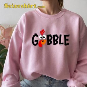 Thanksgiving Gobble Turkey Sweatshirt