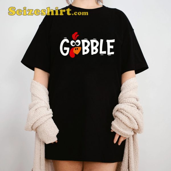 Thanksgiving Gobble Turkey Sweatshirt