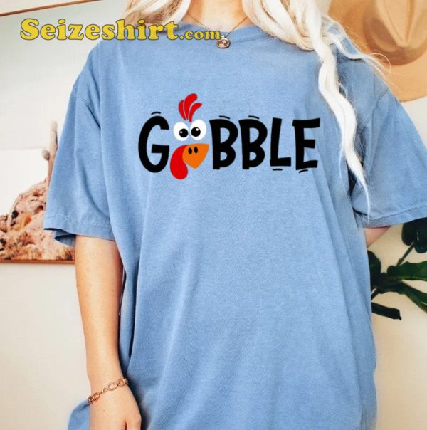 Thanksgiving Gobble Turkey Sweatshirt