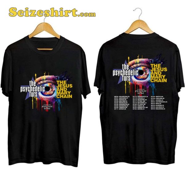 The Psychedelic Furs Tour 2024 Shirt