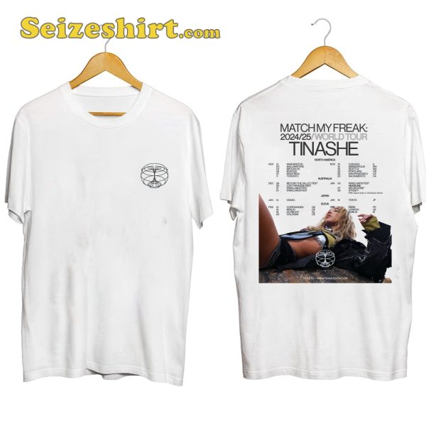 Tinashe Match My Freak World Tour Shirt