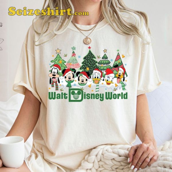 Vintage Disney World Christmas Shirt