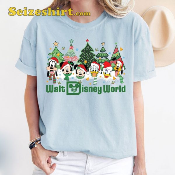 Vintage Disney World Christmas Shirt