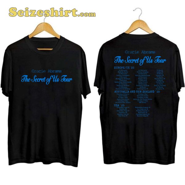 Gracie Abrams The Secret Of Us Tour Shirt