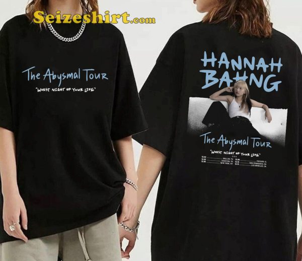 Hannah Bahng The Abysmal Tour Shirt