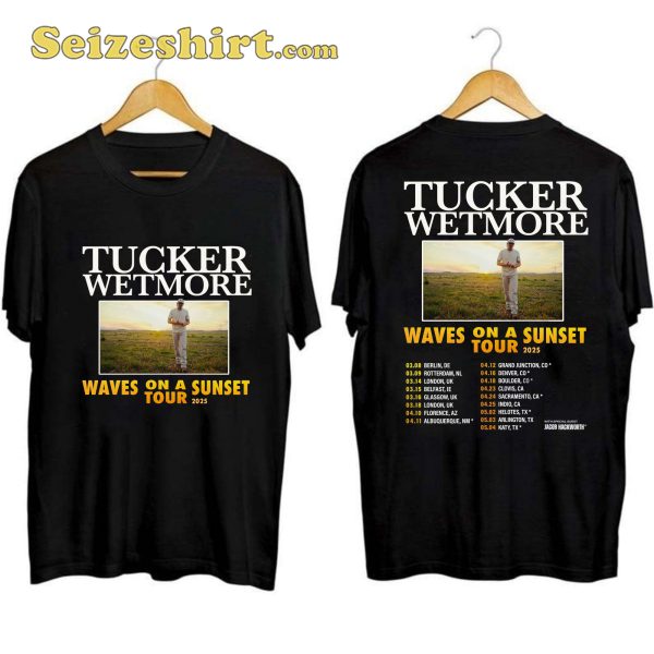 Tucker Wetmore Waves On A Sunset Tour Shirt