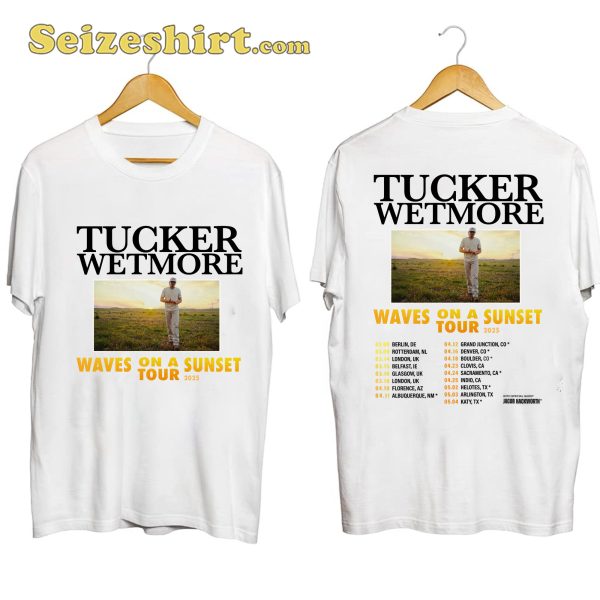 Tucker Wetmore Waves On A Sunset Tour Shirt