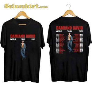 Damiano David World Tour 2025 Shirt