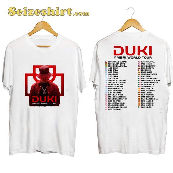 Duki Ameri World Tour Shirt