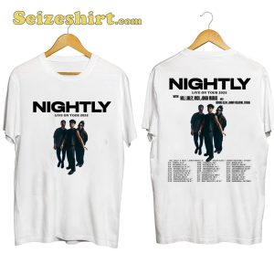 Nightly Live On Tour 2025 Shirt