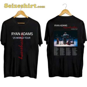 Ryan Adams World Tour 2025 Shirt