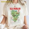 Dinosaur Isla Map Jurassic World Shirt