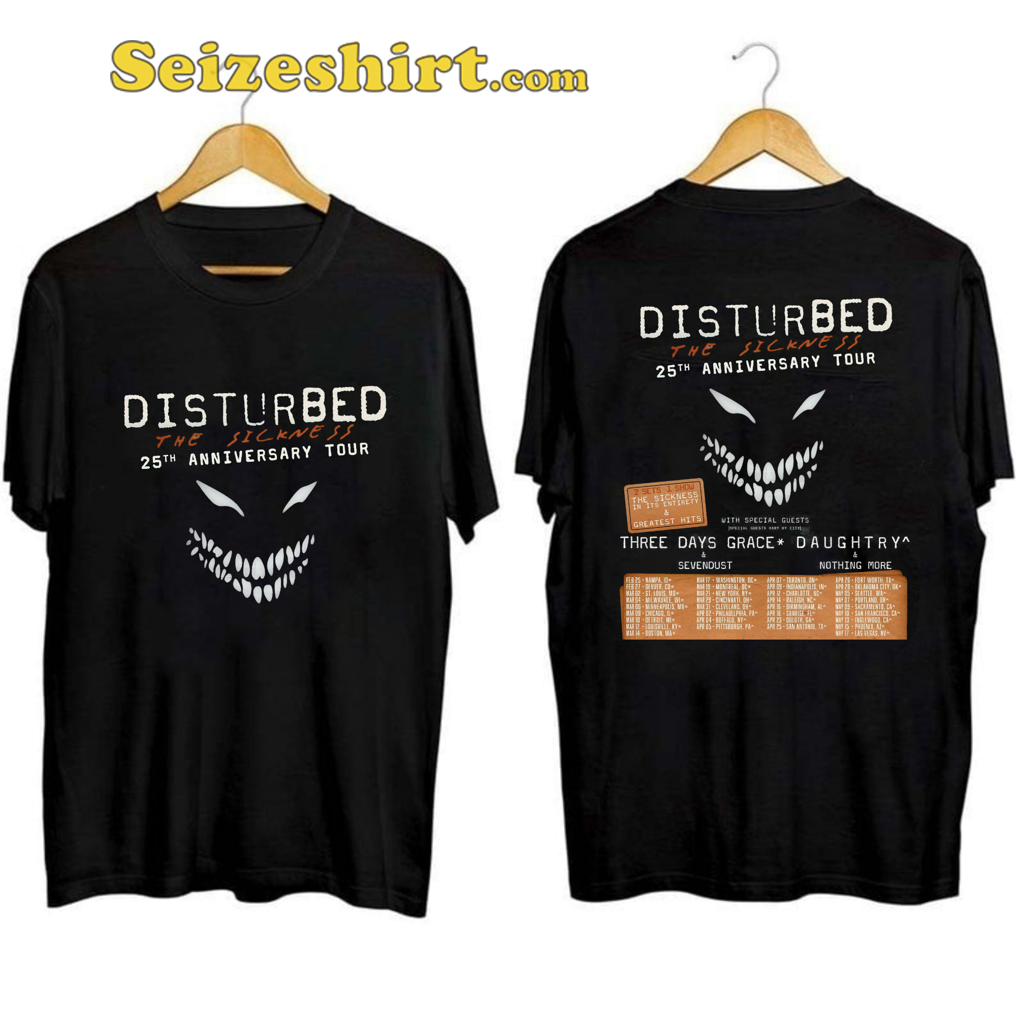 Disturbed Tour 2025 Shirt