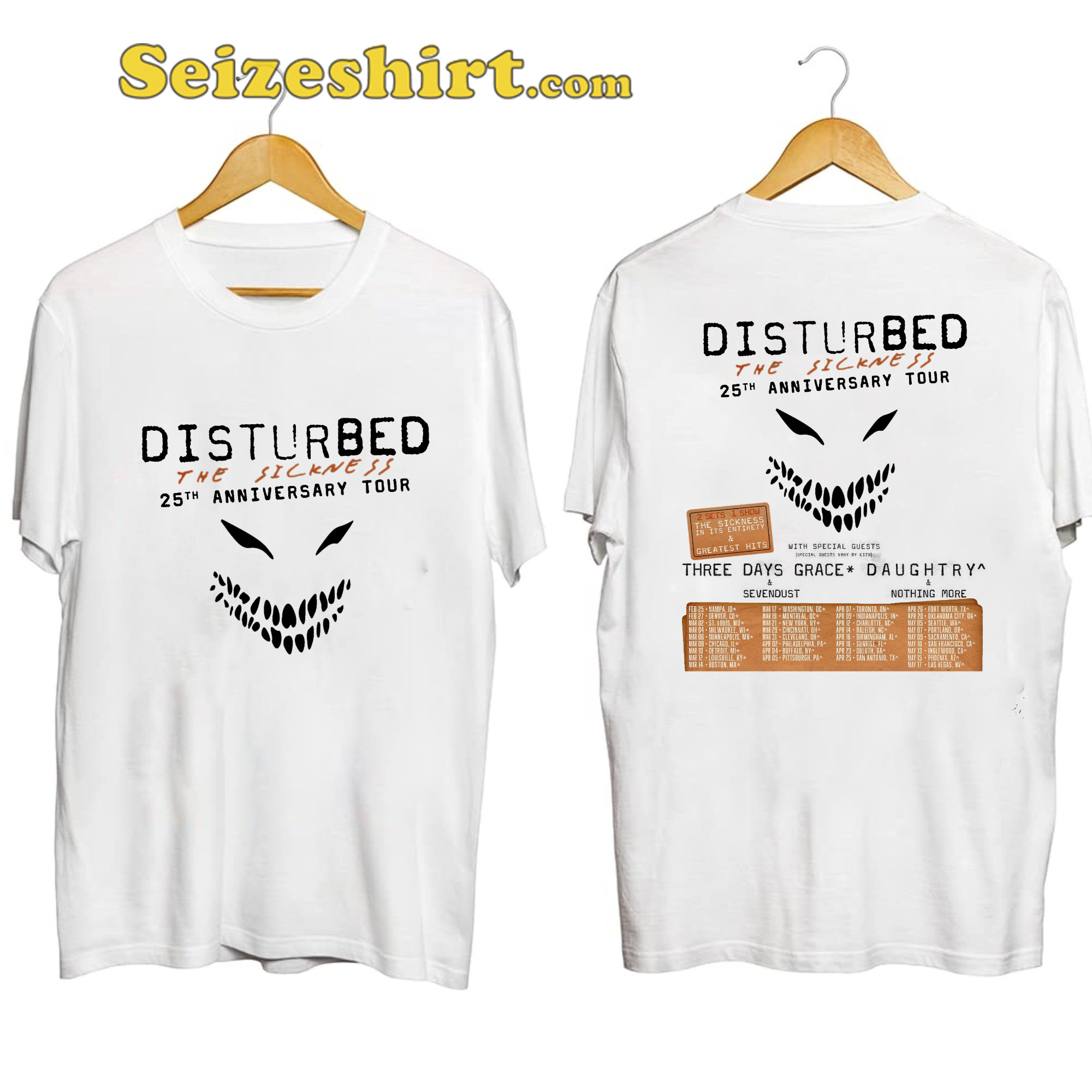 Disturbed Tour 2025 Shirt