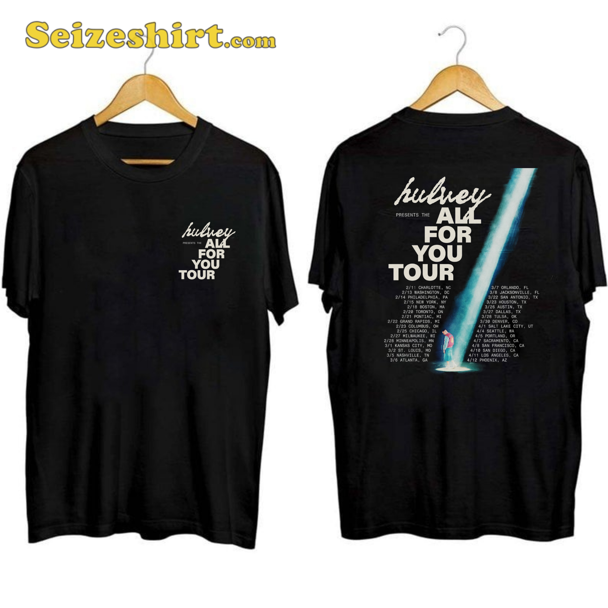 Hulvey All For You Tour Shirt