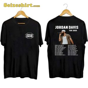 Jordan Davis Tour 2025 Shirt
