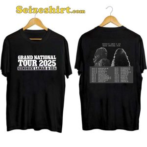 Kendrick Lamar and SZA Grand National Tour Shirt