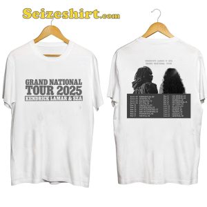 Kendrick Lamar and SZA Grand National Tour Shirt