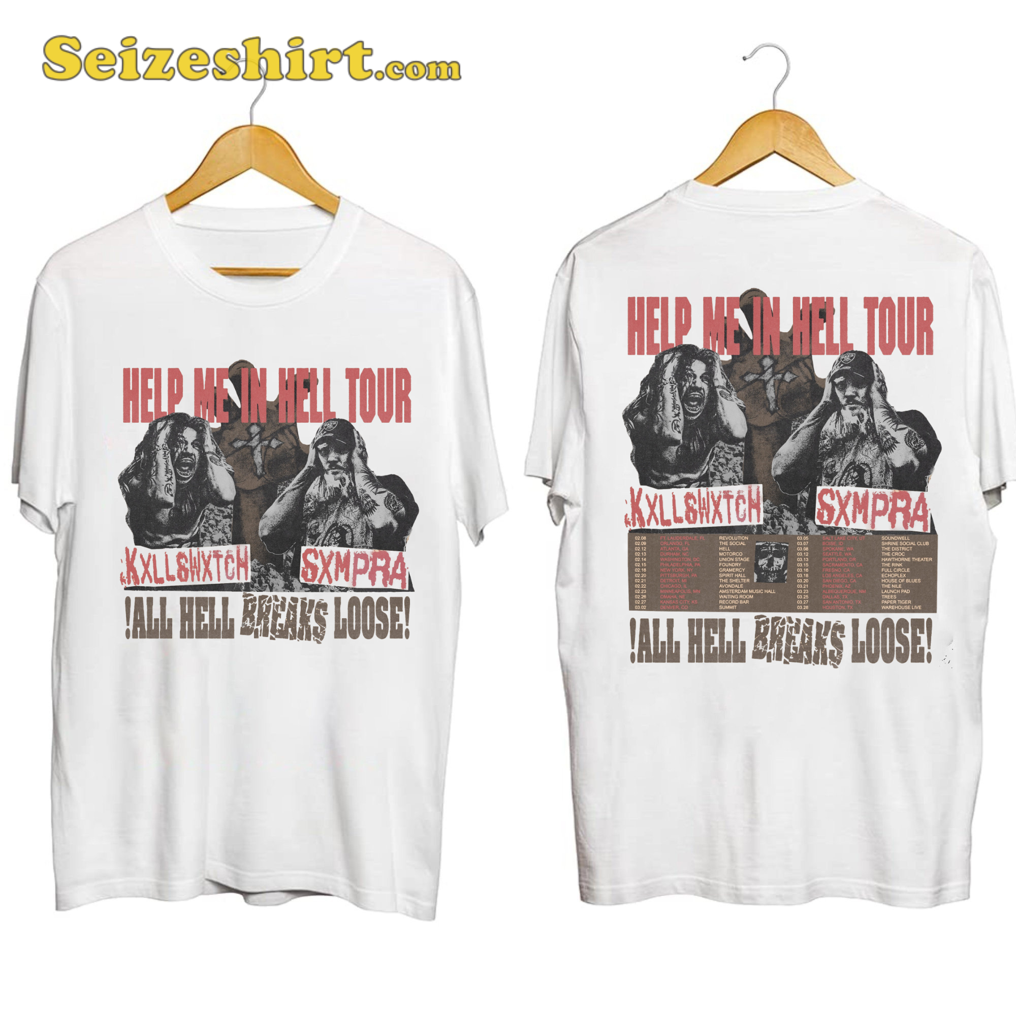 Kxllswxtch The Help Me In Hell Tour Shirt