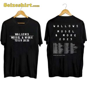 WALLOWS Model And More Tour Shirt