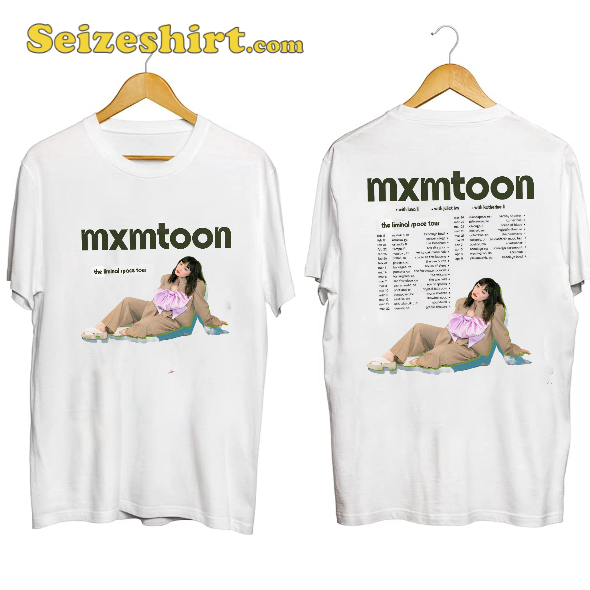 mxmtoon liminal space tour shirt