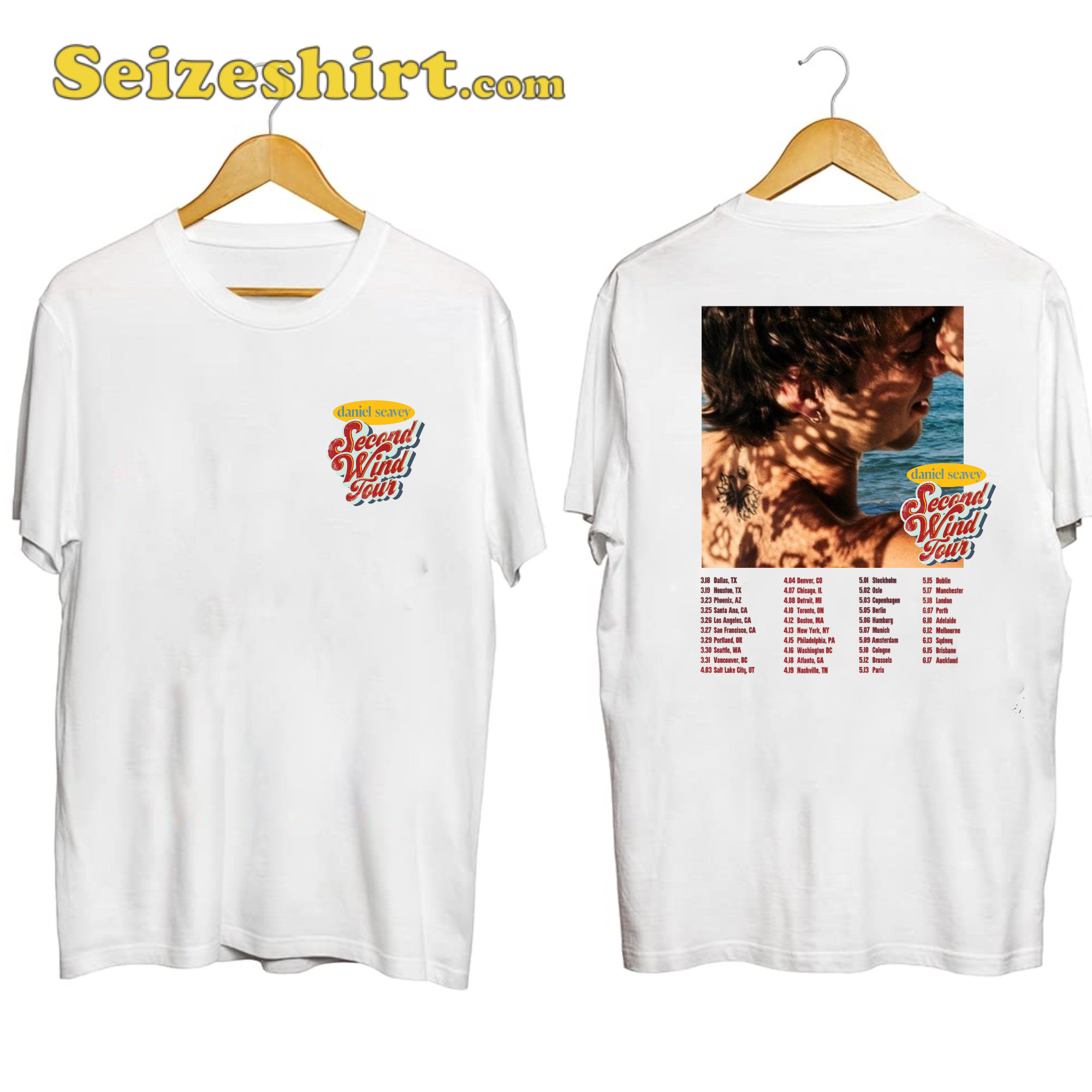 Daniel Seavey Second Wind Tour Shirt