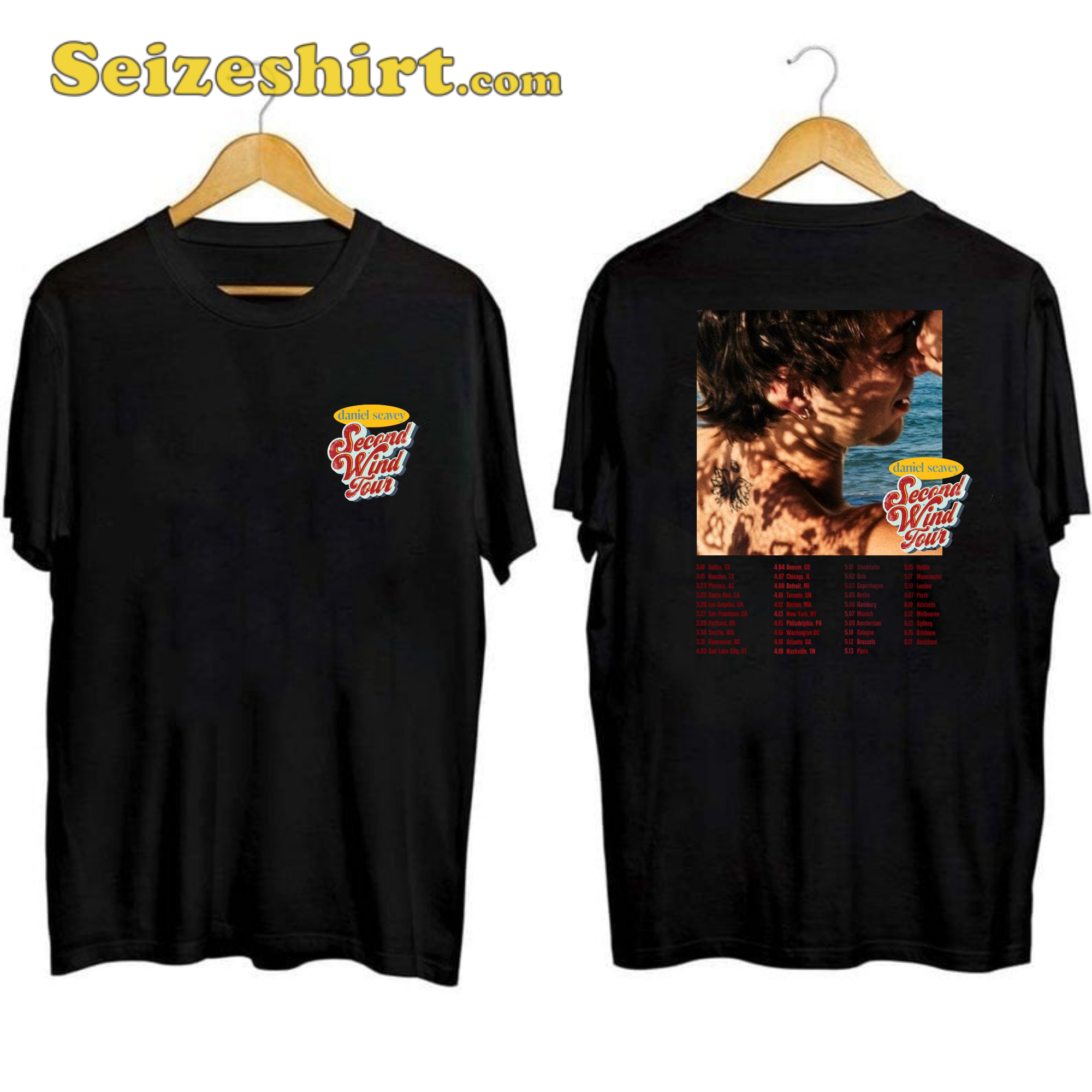 Daniel Seavey Second Wind Tour Shirt