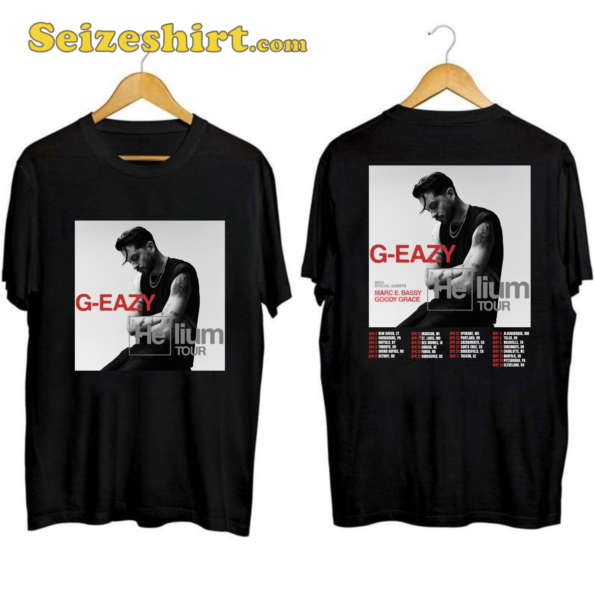 G-Eazy Helium Tour Shirt