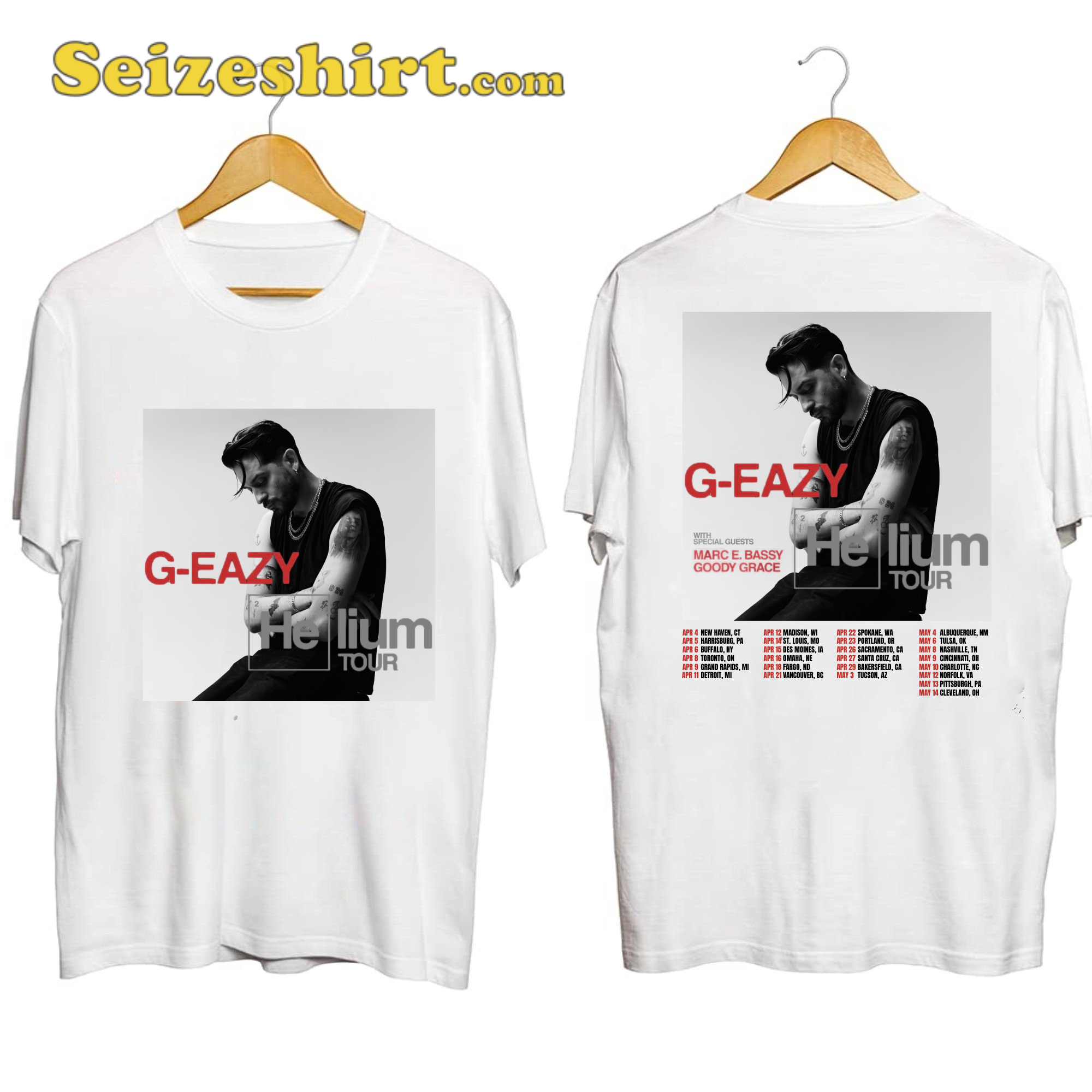 G-Eazy Helium Tour Shirt