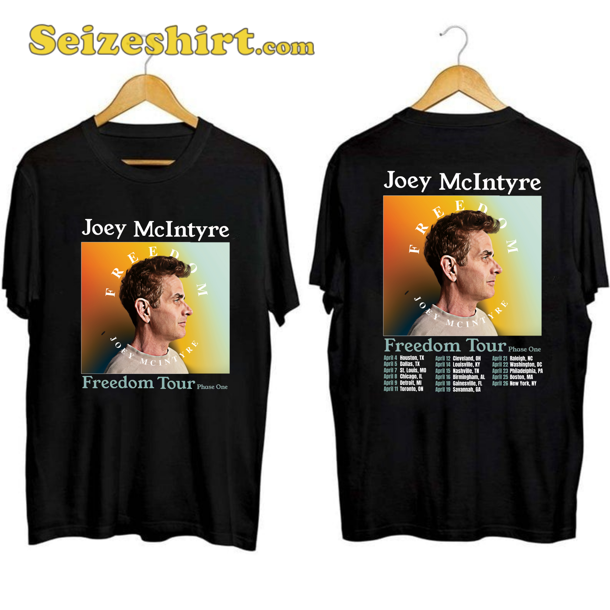 Joey McIntyre Freedom Tour Shirt