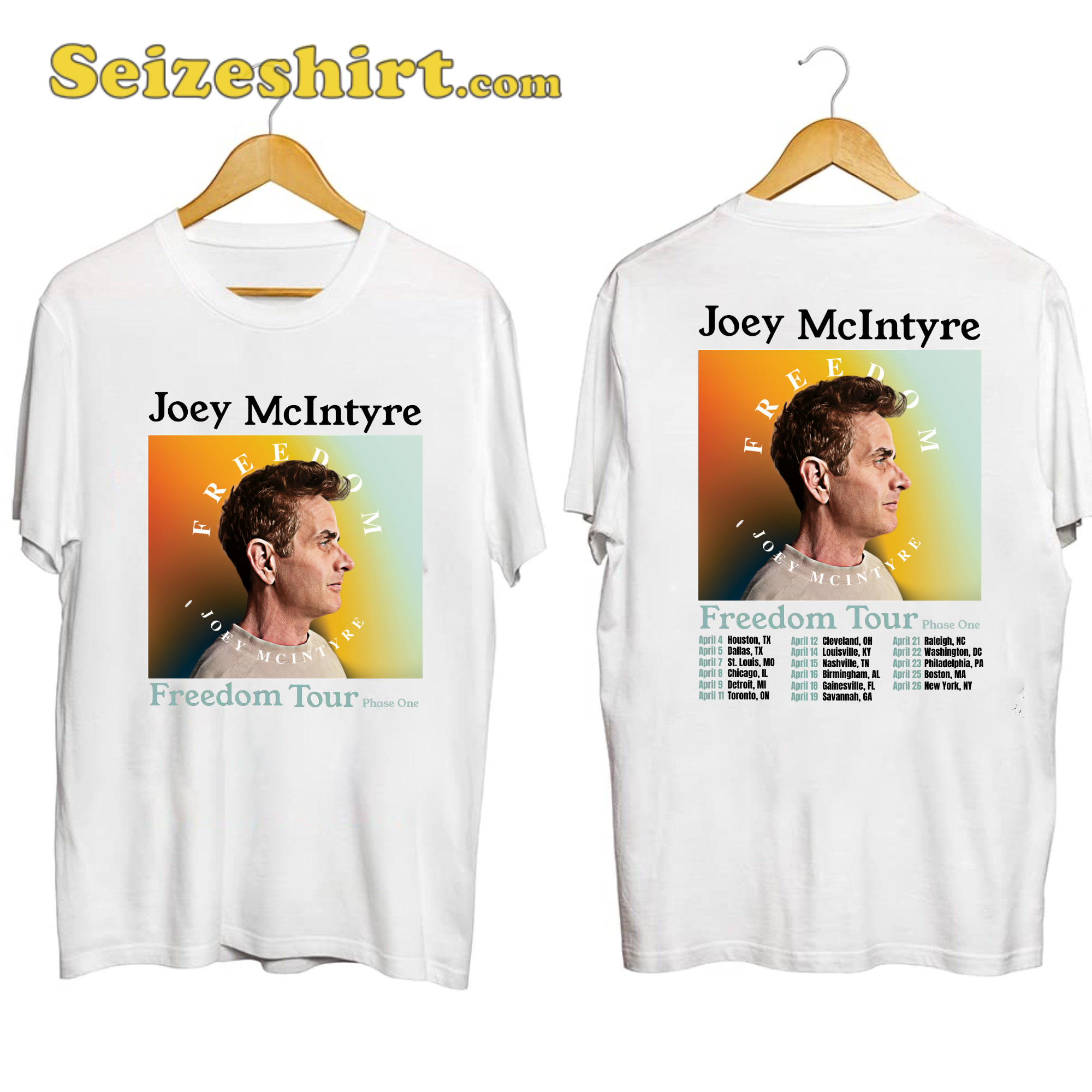 Joey McIntyre Freedom Tour Shirt