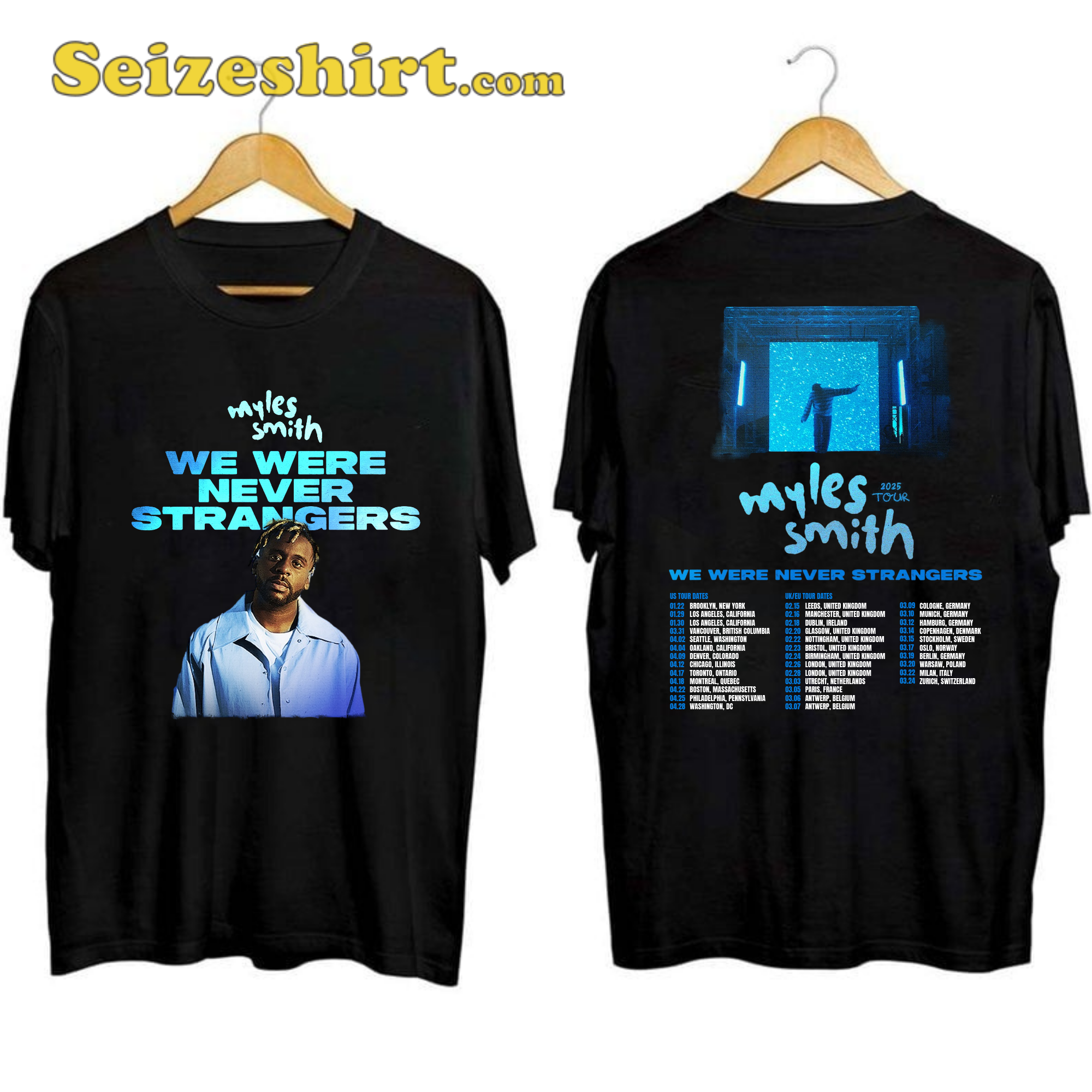 Myles Smith World Tour 2025 Shirt