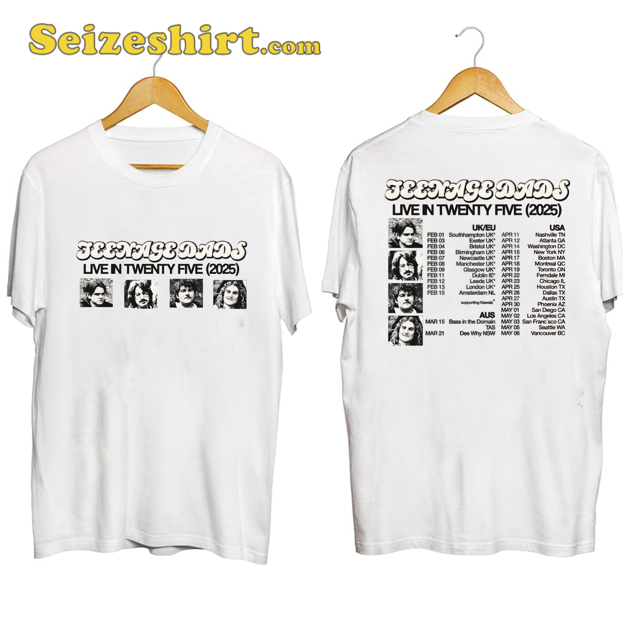 Teenage Dads Tour 2025 Shirt