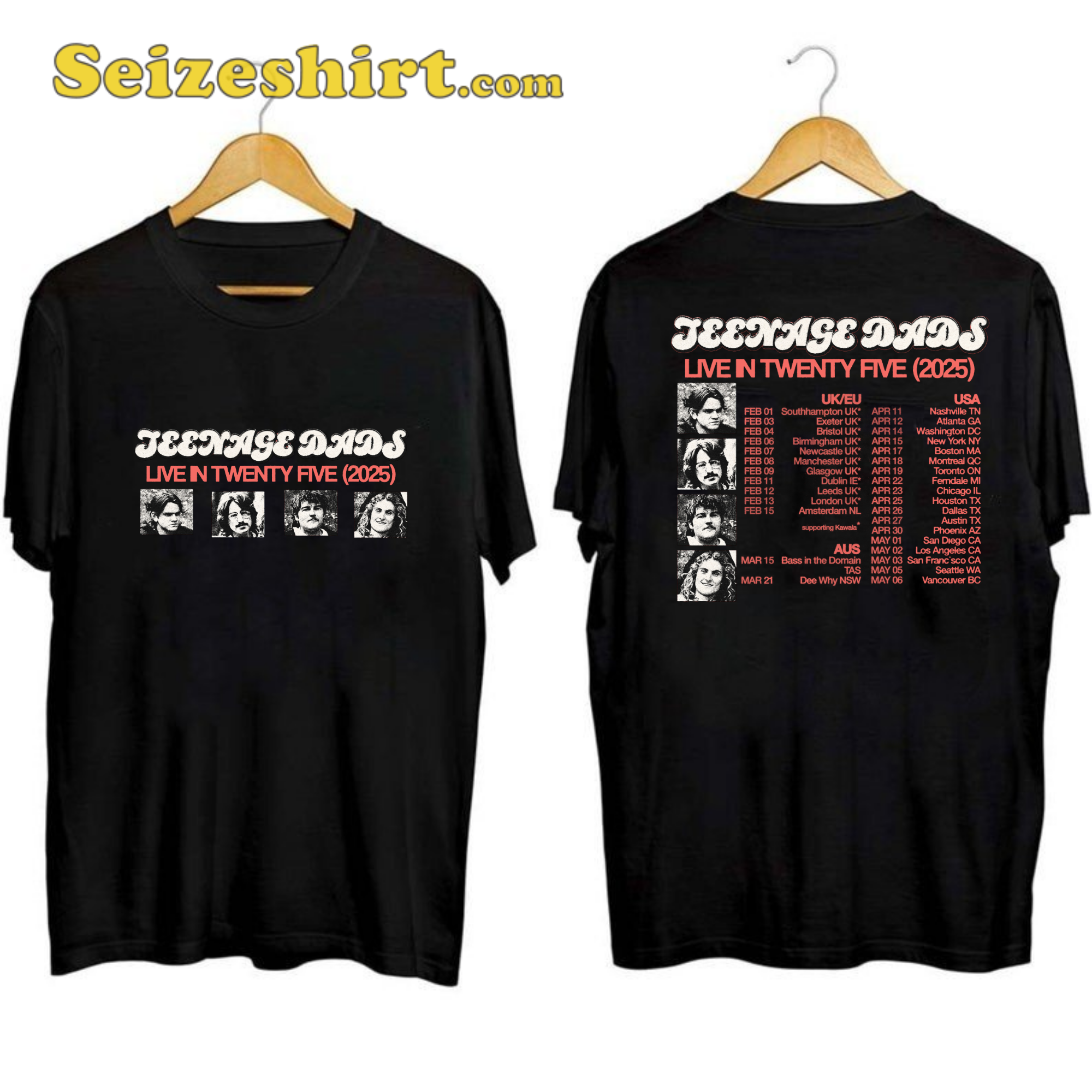Teenage Dads Tour 2025 Shirt