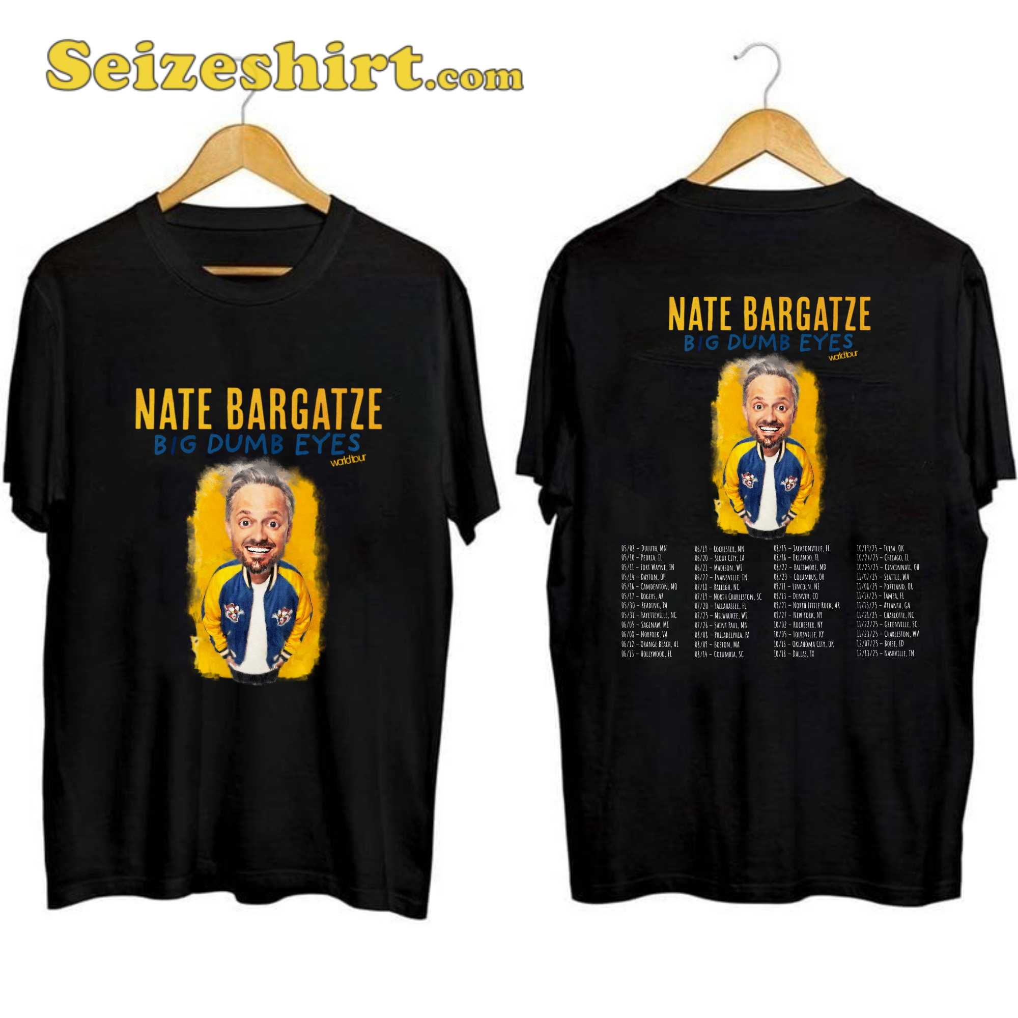 Nate Bargatze Tour 2025 Shirt