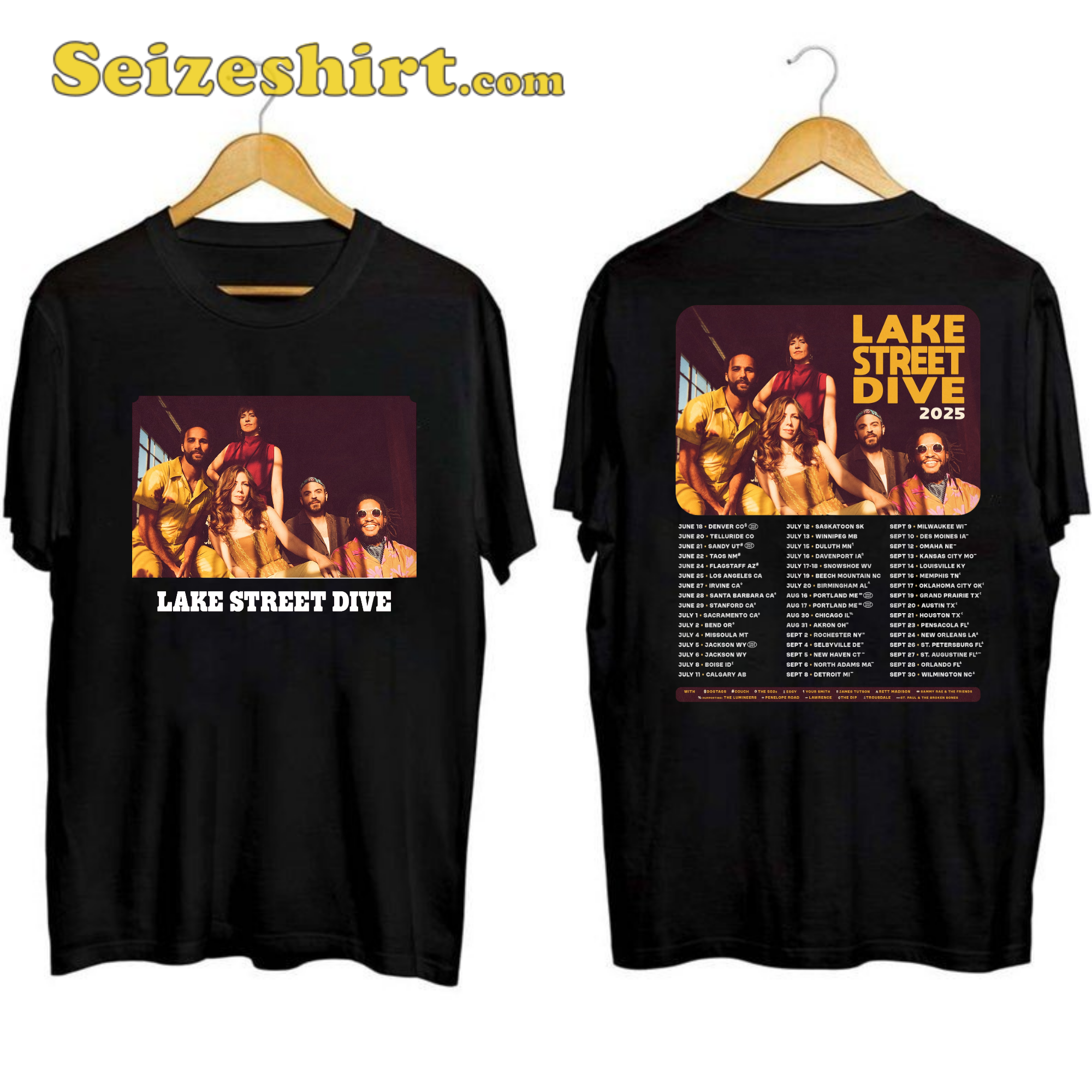 Lake Street Dive Tour 2025 Shirt