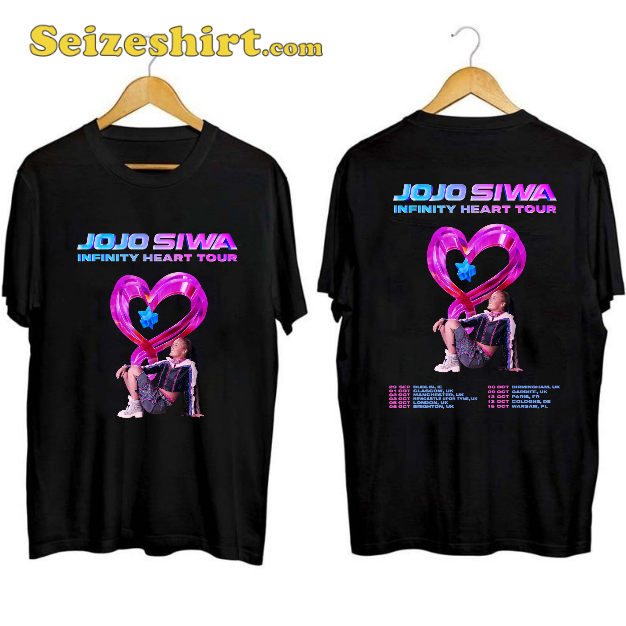 JoJo Siwa Infinity Heart Tour Shirt