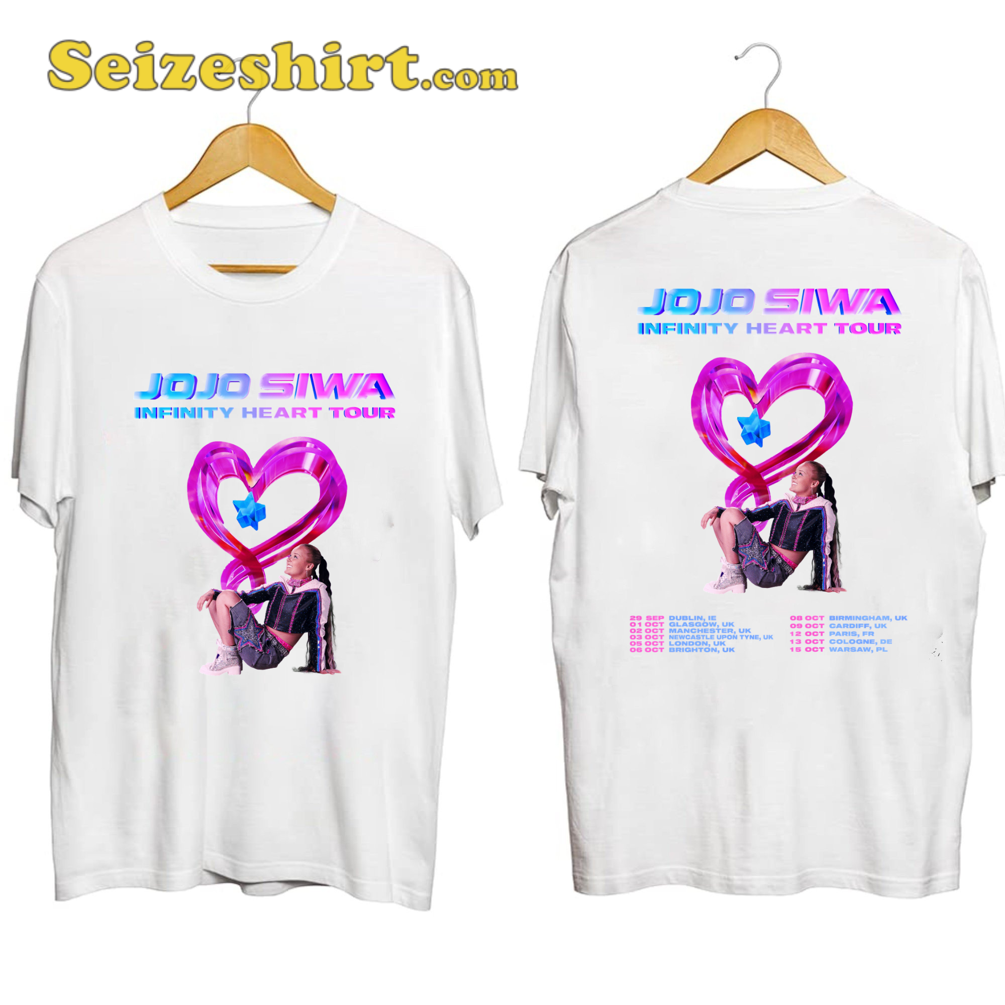 JoJo Siwa Infinity Heart Tour Shirt