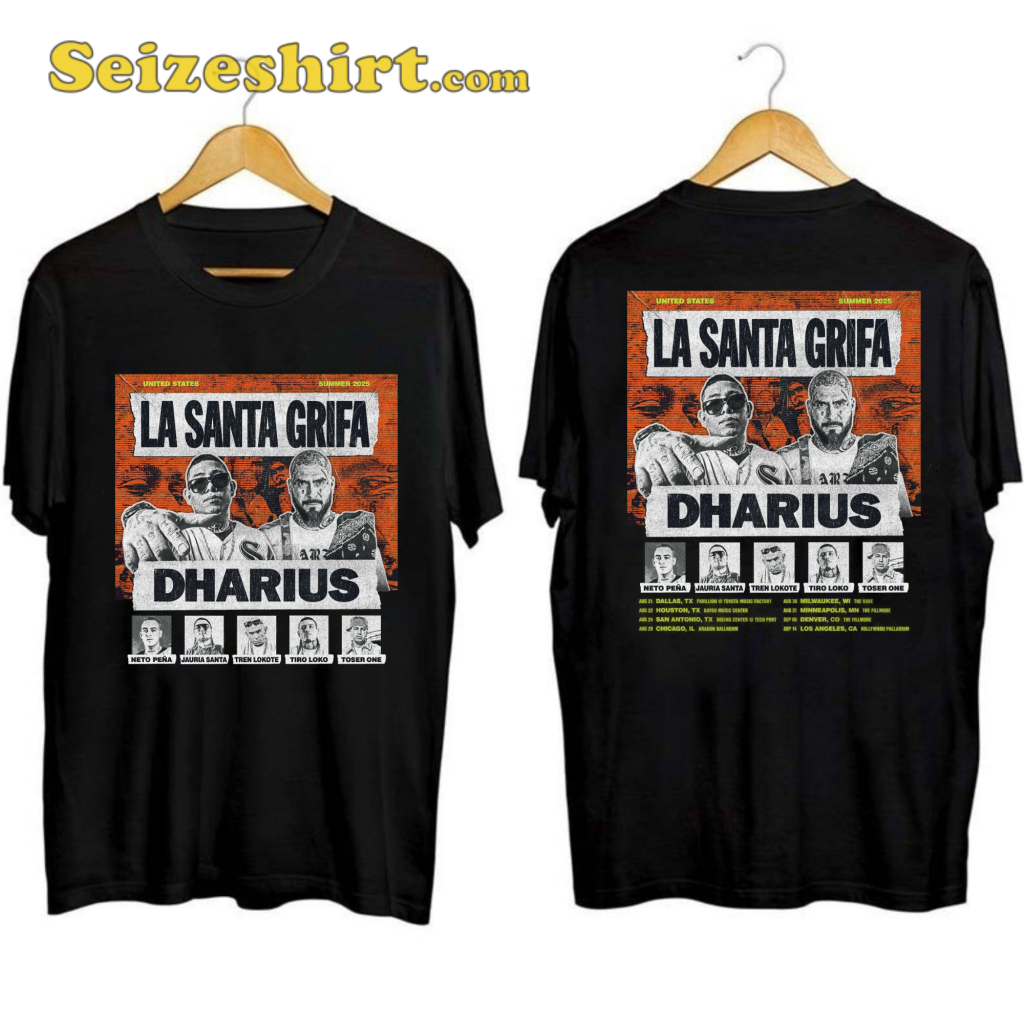 Santa Gr LA SANTA GRIFA Tour 2025 Shirt