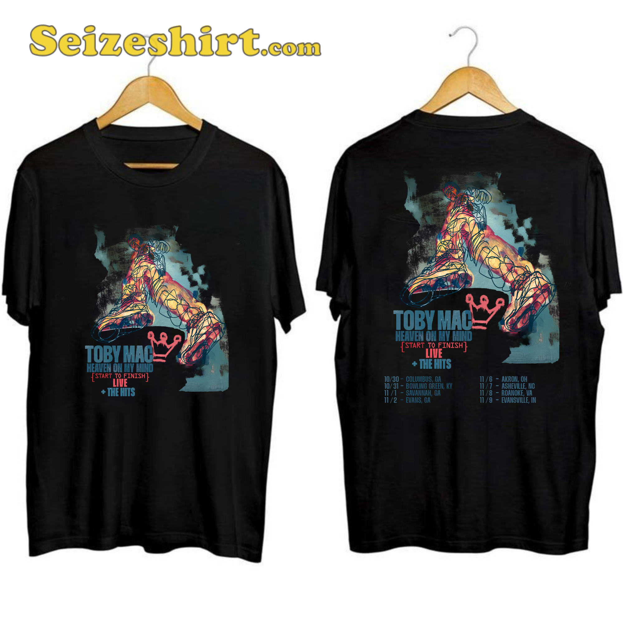 TOBYMAC Heaven On Mind Tour Shirt