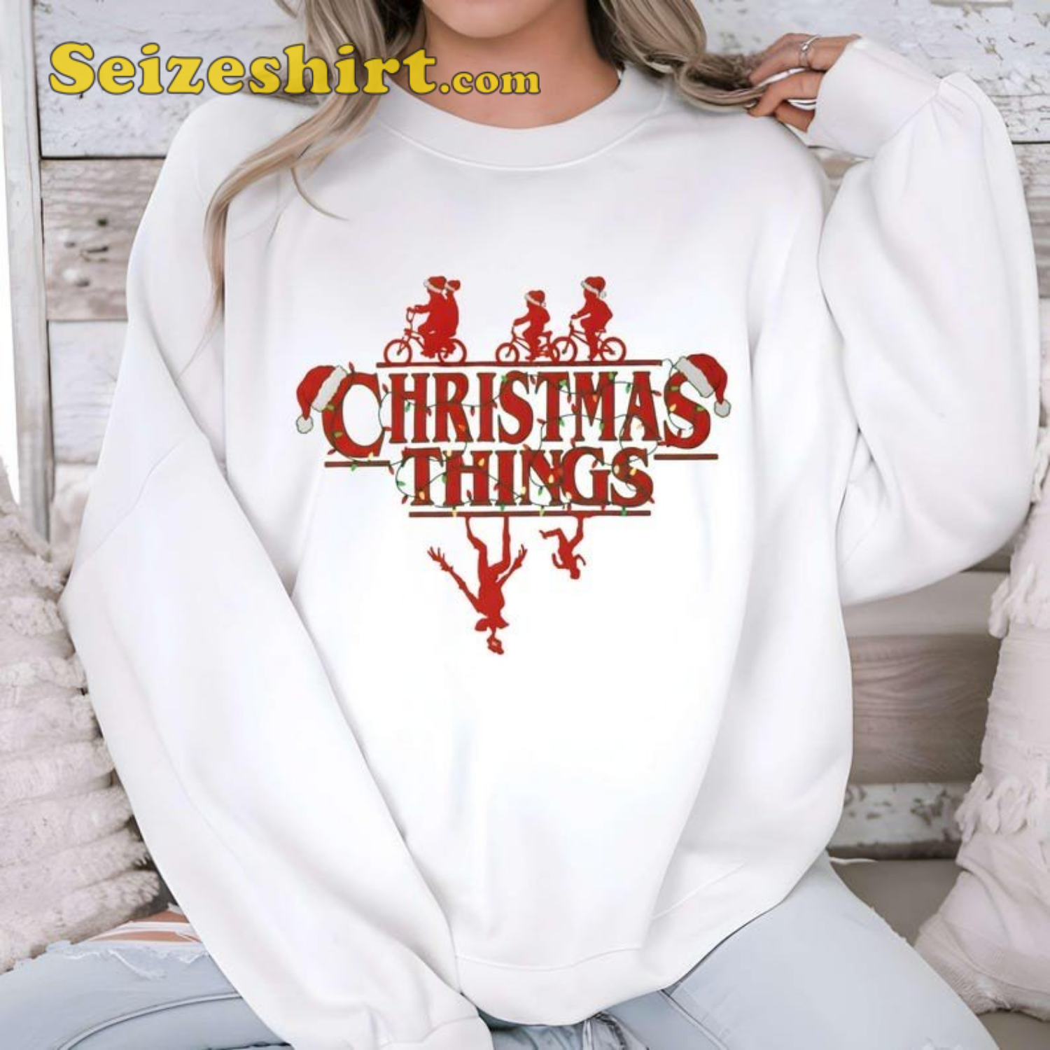 Merry Christmas Stranger Things Horror Movie Shirt