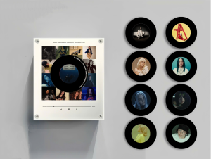 Billie Eilish Vinyl Mini Music Player