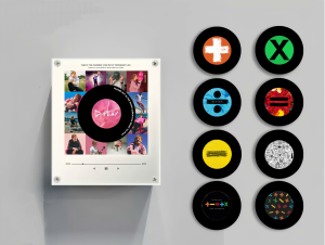 Ed Sheeran Mini Vinyl Music Player