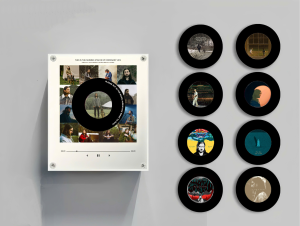 Noah Kahan Vinyl Magnetic Music Player