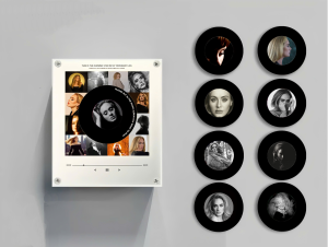 Adele Vinyl NFC Music Player